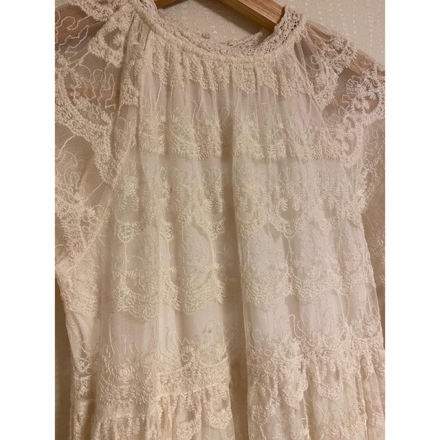 ZARA KIDS(ザラキッズ)のZARA  KIDS♡レースワンピース キッズ/ベビー/マタニティのキッズ服女の子用(90cm~)(ワンピース)の商品写真