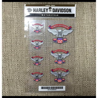 ハーレーダビッドソン(Harley Davidson)のハーレーダビッドソン　ステッカー　8枚セット(ステッカー)