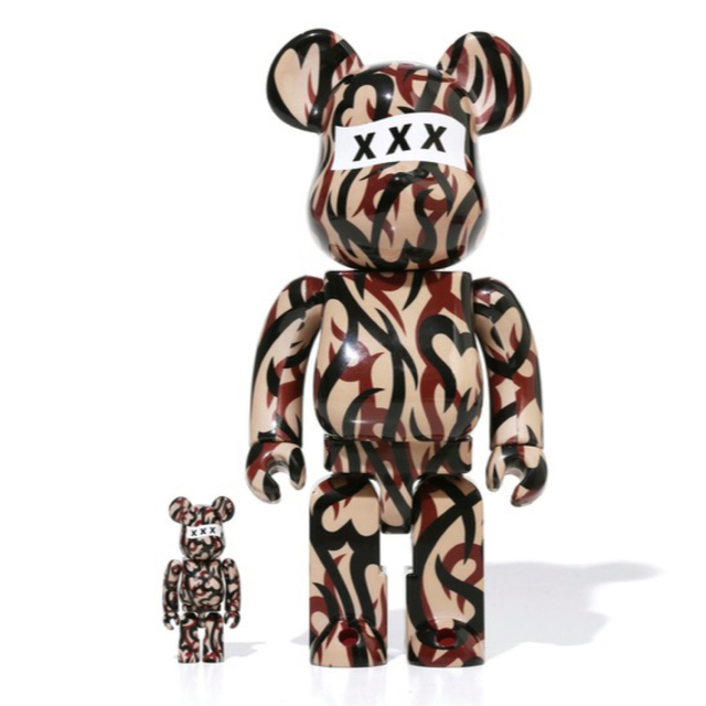 NUMBER (N)INE(ナンバーナイン)の新品 BE@RBRICK NUMBER(N)XXX 100% & 400% エンタメ/ホビーのフィギュア(その他)の商品写真