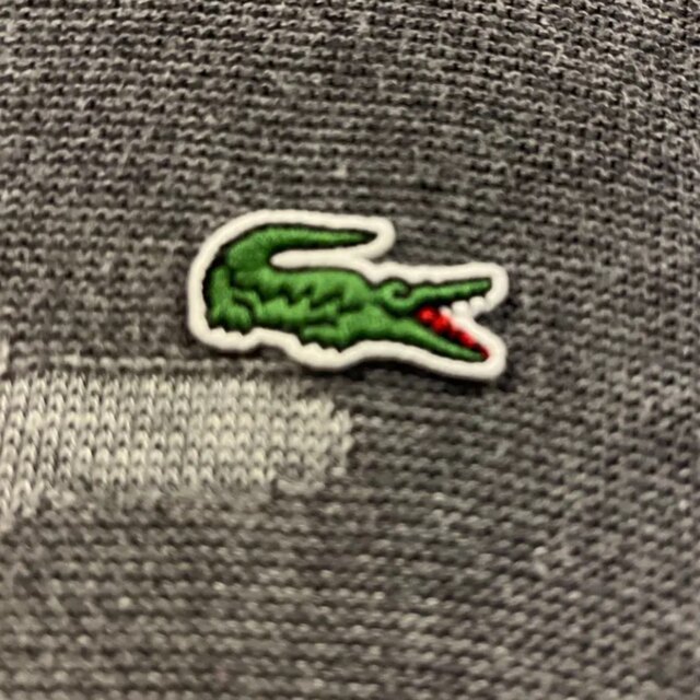 LACOSTE／ラコステ ジャガード　迷彩柄 カモフラ ラグランリブニット 3