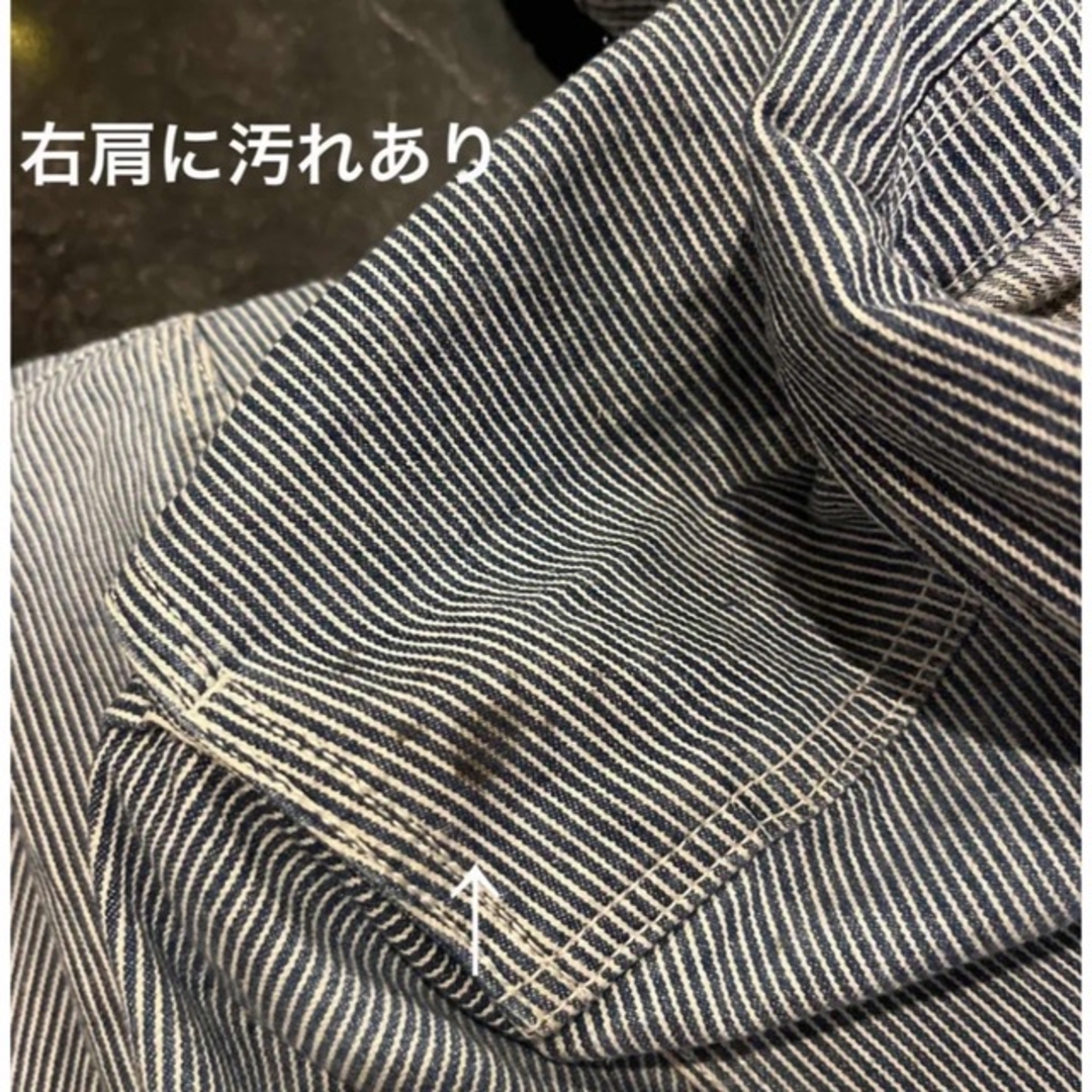 I'Z FRONTIER ストレッチ 3Dヒッコリーワークジャケット #7340 メンズのジャケット/アウター(Gジャン/デニムジャケット)の商品写真