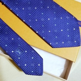 ルイヴィトン メンズ ネクタイクラヴァット モノグラム タグ付 新品