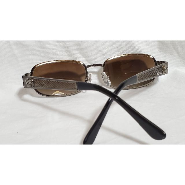 直売大特価 - 正規美 ヴェルサーチ メデューサロゴ ブロンズメタル眼鏡