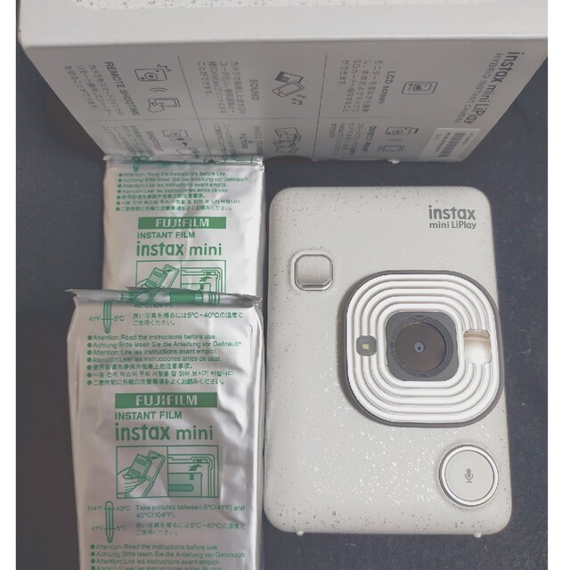 INSTAX MINI LIPLAY / STONE WHITE チェキ policeproducts.com