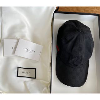 グッチ(Gucci)の【GUCCI 】GGキャンバスベースボールキャップ(キャップ)