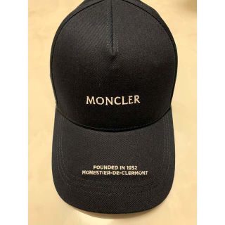 モンクレール(MONCLER)のモンクレール　ベースボールキャップ　新品未使用　即決価格のみ！(キャップ)