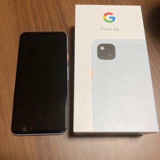 グーグルピクセル(Google Pixel)のGoogle pixel4a 128gb Blue(スマートフォン本体)