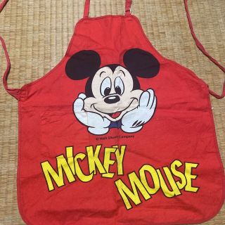 ディズニー(Disney)の120サイズ　ミッキーエプロン(ゲームキャラクター)