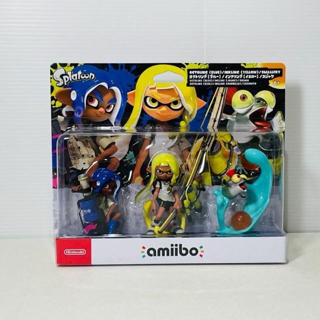 百貨店 3個セット amibo スプラトゥーン オクトリング インクリング