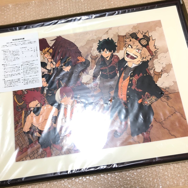 僕のヒーローアカデミア 複製原画 高級複製原画 複製原稿 原画展 ヒロアカ