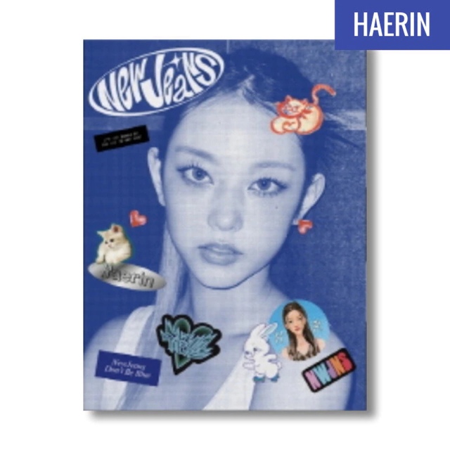newjeans アルバム ヘリン bluebookver.の通販 by sky|ラクマ