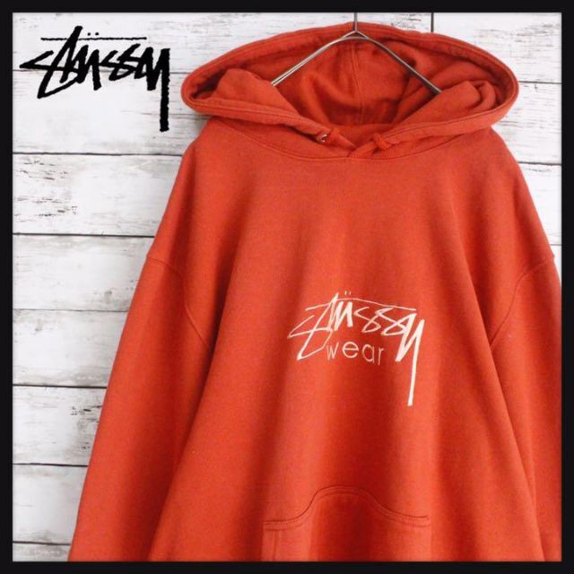 STUSSY - 【超希少カラー】STUSSY センター刺繍ロゴ 即完売モデル 入手