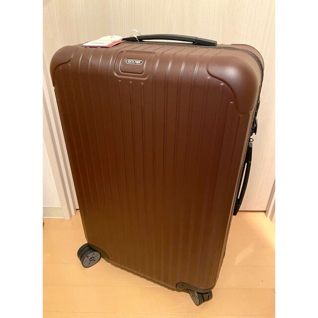 RIMOWAリモワ 63L サルサ 電子タグ 4輪 茶色 スーツケースバッグ