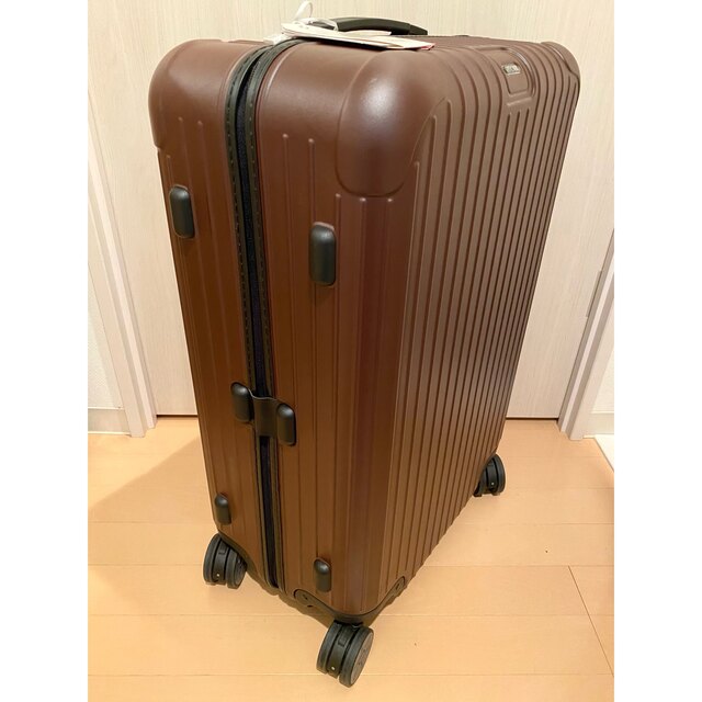 RIMOWAリモワ 63L サルサ 電子タグ 4輪 茶色 スーツケースバッグ