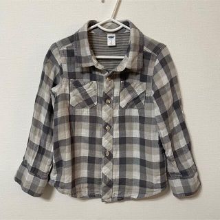 オールドネイビー(Old Navy)のチェックシャツ　オールドネイビー　キッズ(カーディガン)