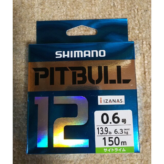 SHIMANO(シマノ)の✳️新品✳️ピットブル 12 0.6号 150m スポーツ/アウトドアのフィッシング(釣り糸/ライン)の商品写真