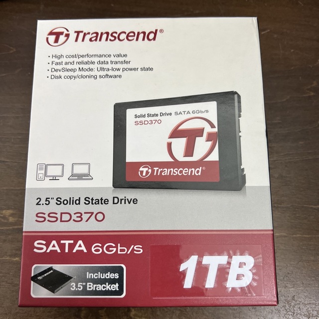 Transcend(トランセンド)のTranscend 2.5インチSSD 1TB スマホ/家電/カメラのPC/タブレット(PCパーツ)の商品写真