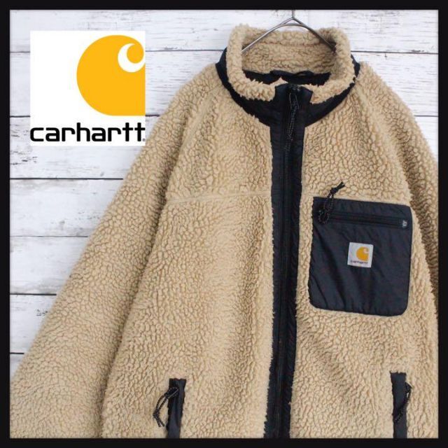 即完売モデル】 Carhart ボアジャケット ワンポンイトロゴ ジャケット-