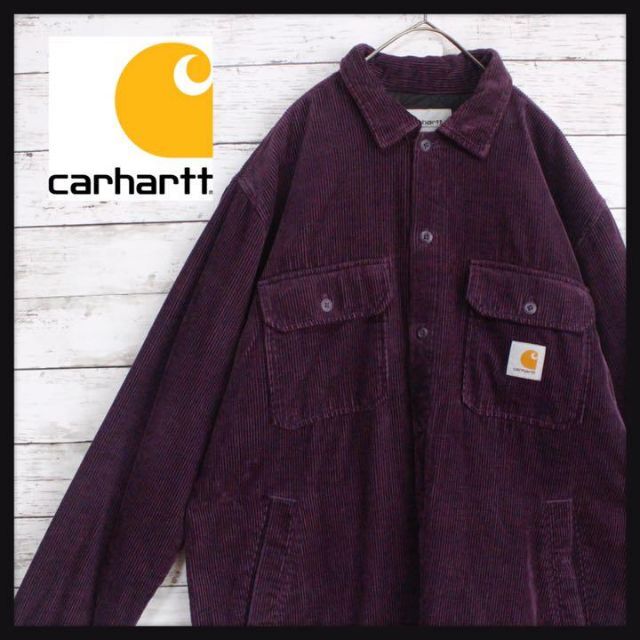 【超希少カラー】carhartt WIP 太畝 コーデュロイ ジャケット 即完売