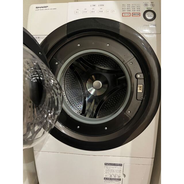 2013年製 SHARP ドラム式洗濯乾燥機 ES-S60-WL 2013年製 SHARP ドラム式洗濯乾燥機 ES-S60-WL