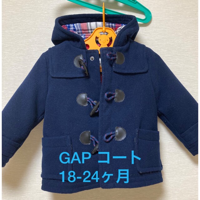 babyGAP(ベビーギャップ)のbaby GAP コート　18-24ヶ月 キッズ/ベビー/マタニティのキッズ服男の子用(90cm~)(コート)の商品写真