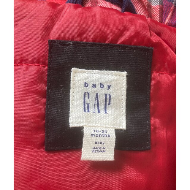 babyGAP(ベビーギャップ)のbaby GAP コート　18-24ヶ月 キッズ/ベビー/マタニティのキッズ服男の子用(90cm~)(コート)の商品写真