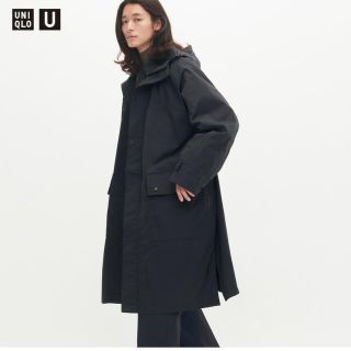 Uniqlo U　ポケッタブルナイロンロングコート