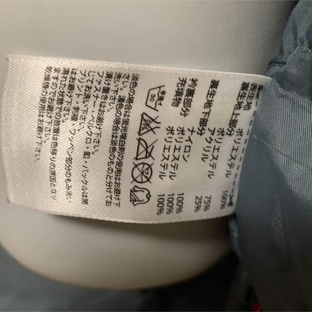 adidas(アディダス)の美品　アディダスベンチコート キッズ/ベビー/マタニティのキッズ服女の子用(90cm~)(コート)の商品写真