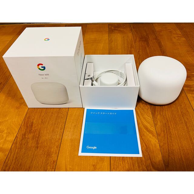 Google(グーグル)の☆極美品☆Nest Wifi Wi-Fi 5（11ac）対応 スマホ/家電/カメラのPC/タブレット(PC周辺機器)の商品写真