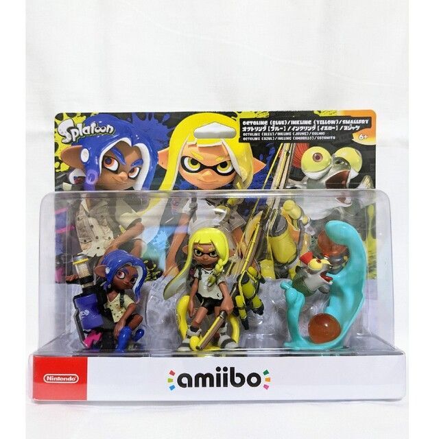 任天堂(ニンテンドウ)のスプラトゥーン3 amiibo トリプルセット エンタメ/ホビーのゲームソフト/ゲーム機本体(家庭用ゲームソフト)の商品写真