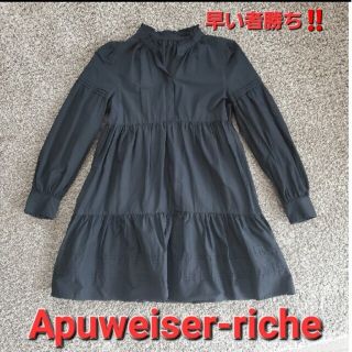 アプワイザーリッシェ(Apuweiser-riche)のApuweiser-riche（アプワイザー・リッシェ(ひざ丈ワンピース)