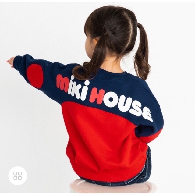 MIKIHOUSE ロゴトレーナー【新品】