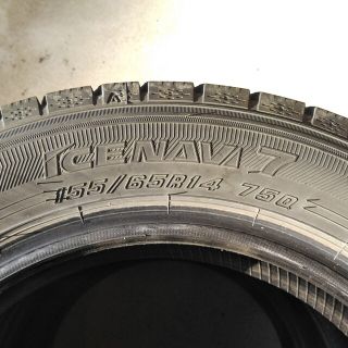 グッドイヤー(Goodyear)の155/65R14　グッドイヤー　アイスナビ7　4本(タイヤ)