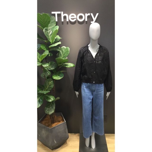 Theory レースブルゾン