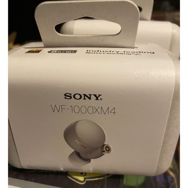 【新品】SONY フルワイヤレスイヤホン WF-1000XM4 プラチナシルバー