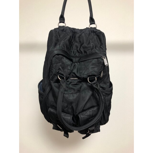 新品未使用】 DIESEL ディーゼル リュック ボア レッド カモフラ
