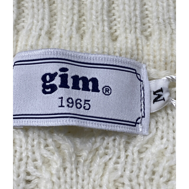 gim(ジム)の美品  gim 長袖ニット タートルネックニット    メンズ M メンズのトップス(ニット/セーター)の商品写真