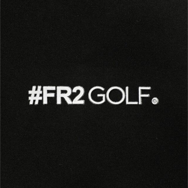 #FR2(エフアールツー)の【専用】#FR2 GOLF Ponte Zip Hoodie パーカーブラックM スポーツ/アウトドアのゴルフ(ウエア)の商品写真