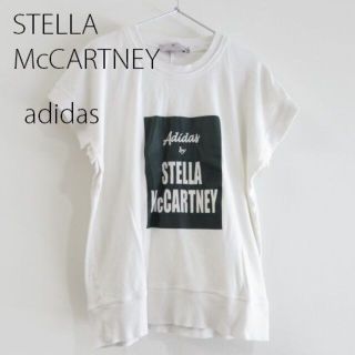 アディダスバイステラマッカートニー(adidas by Stella McCartney)のadidas アディダス　ステラマッカートニー　ドルマン　　Tシャツ　白(Tシャツ(半袖/袖なし))