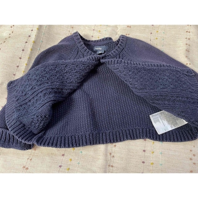 babyGAP(ベビーギャップ)のニットカーディガン((12月4日までの出品です。)) キッズ/ベビー/マタニティのベビー服(~85cm)(カーディガン/ボレロ)の商品写真