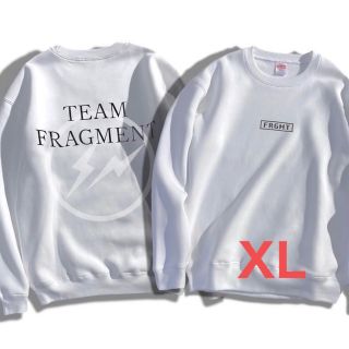 フラグメント(FRAGMENT)のXLサイズ FRAGMENT FORUM White Crewneck(スウェット)