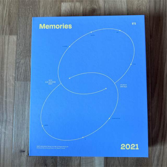 BTS Memories2021  DVD