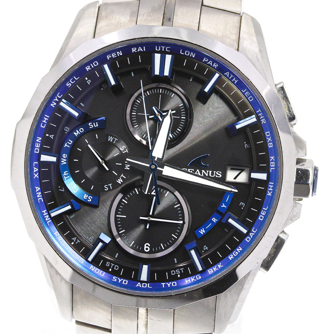 【CASIO】カシオ オシアナス デイデイト OCW-S3000-1AJF ソーラー電波 メンズ_714498【ev20】