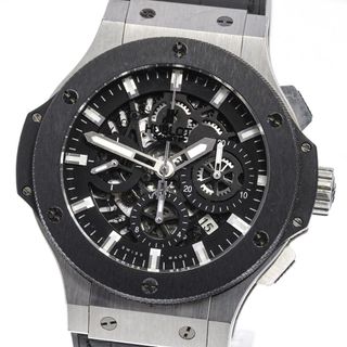 ウブロ(HUBLOT)のベルト訳あり ウブロ HUBLOT 311.SM.1170.GR ビッグバン アエロバン デイト 自動巻き メンズ _718966(腕時計(アナログ))