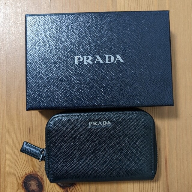 PRADA(プラダ)のPRADA 2MM358 SAFFIANO コインケース プラダ メンズのファッション小物(コインケース/小銭入れ)の商品写真