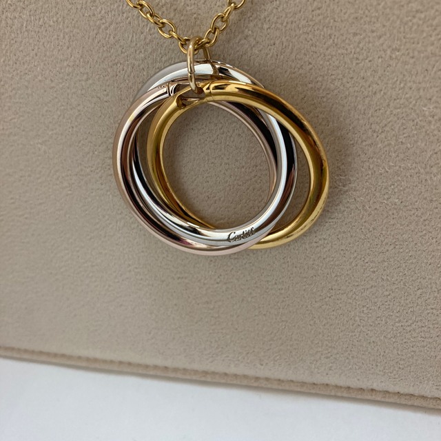 Cartier - Cartier正規品 トリニティチャームネックレス美品