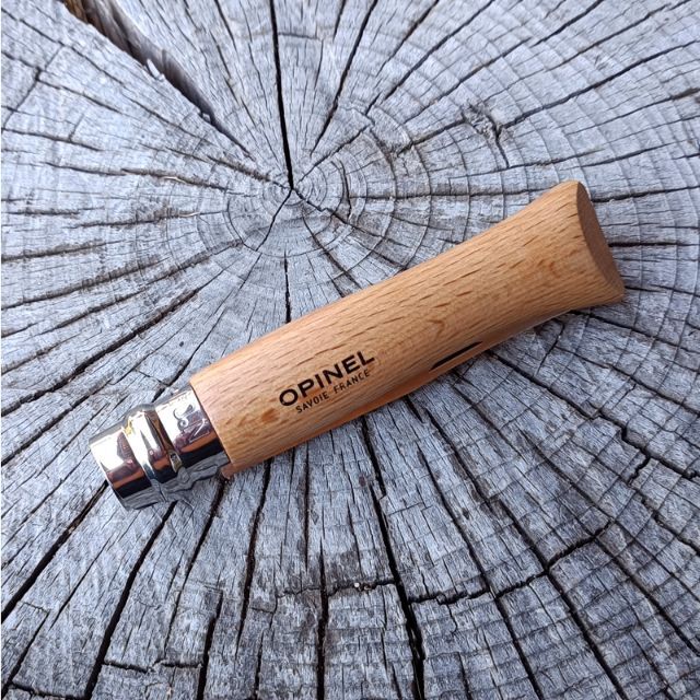 OPINEL(オピネル)の【Opinel】オピネル アウトドアナイフ ステンレススチール No.7 スポーツ/アウトドアのアウトドア(調理器具)の商品写真