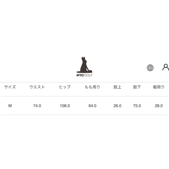 FR2 - 【新品未使用】#FR2GOLF ponte 3Dロゴパンツの通販 by