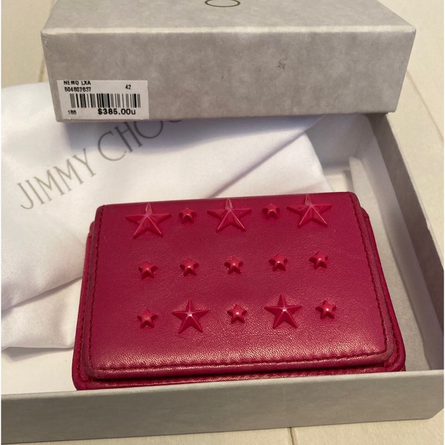 JIMMY CHOO(ジミーチュウ)のジミーチュウ♡ウォレット レディースのファッション小物(財布)の商品写真