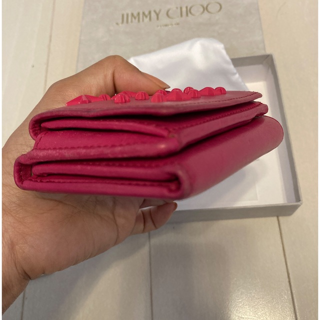 JIMMY CHOO(ジミーチュウ)のジミーチュウ♡ウォレット レディースのファッション小物(財布)の商品写真